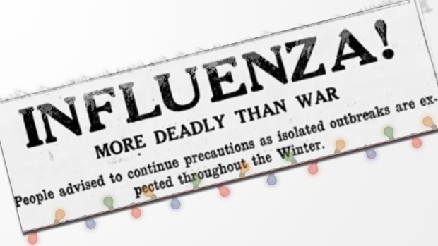 Influenza! More deadly than war