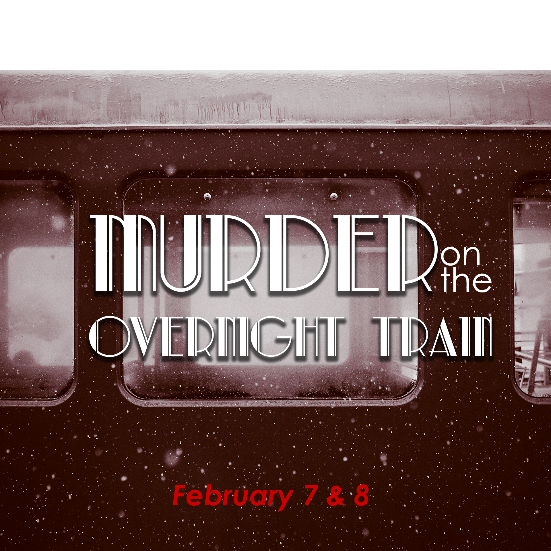 murder on the train social - Valentine's Murder Mystery Dinner